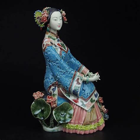 asian figurines ceramic|asian antique porcelain figurines.